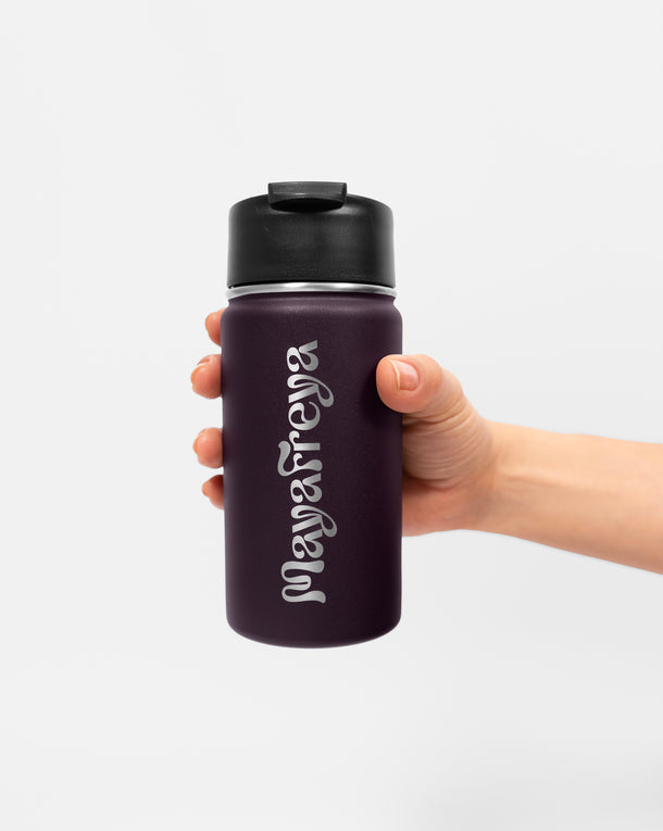 Lucia Deep Plum Travel Mug 350ml