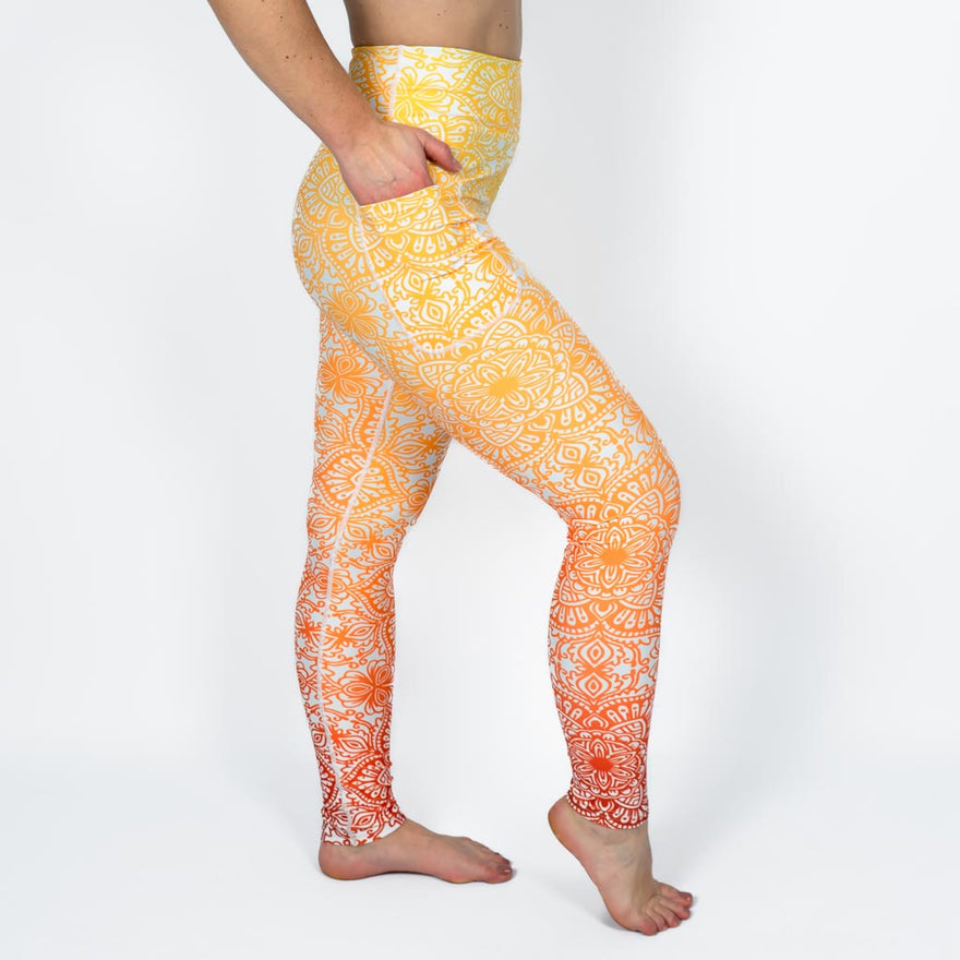Maize Mandala Leggings