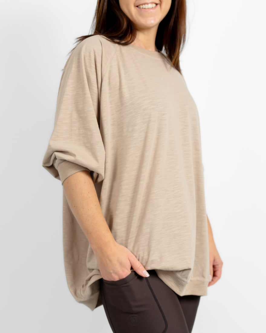 Marley Relaxed Beige Shirt