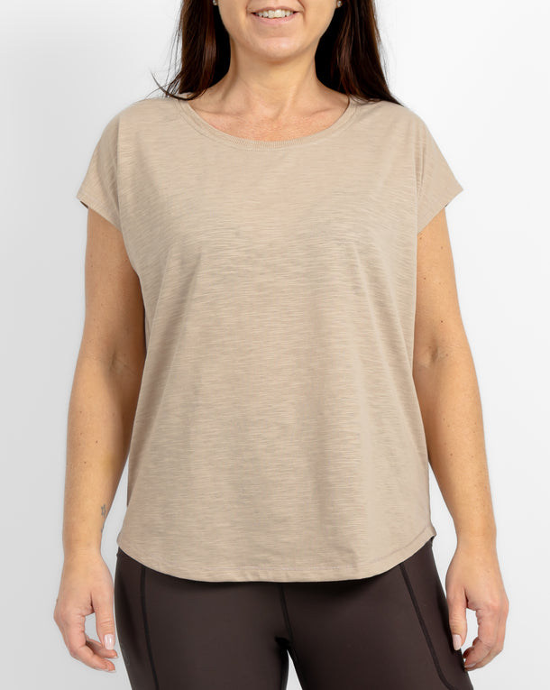 Marley Relaxed Beige T-Shirt