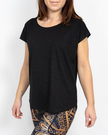 Marley Relaxed Black T-Shirt