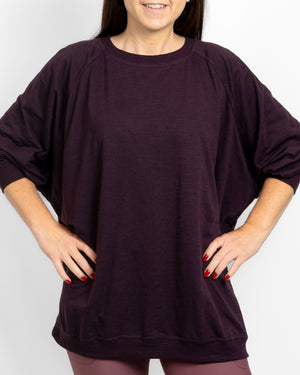 Marley Relaxed Deep Plum Shirt