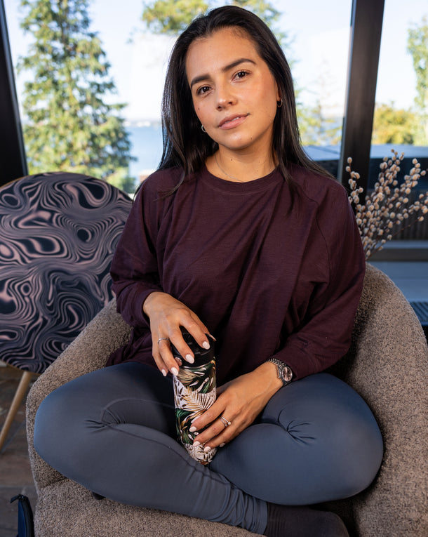 Marley Relaxed Deep Plum Shirt