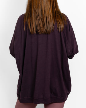 Marley Relaxed Deep Plum Shirt