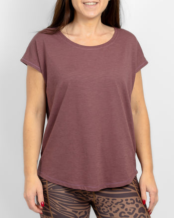 Marley Relaxed Dusty Rose T-Shirt