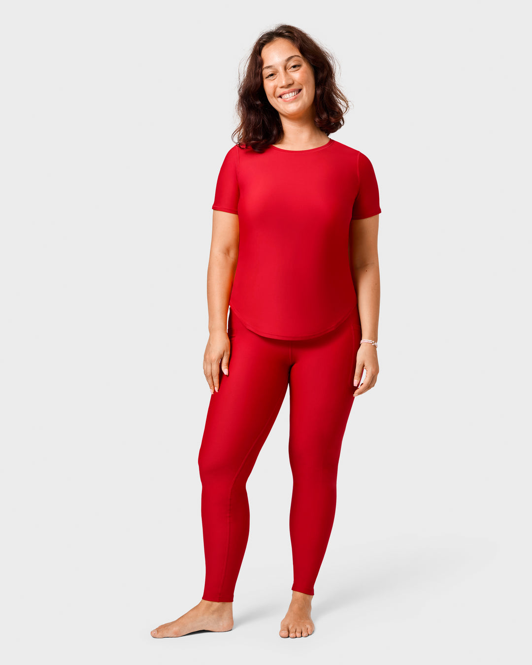 Signature Maroon Leggings