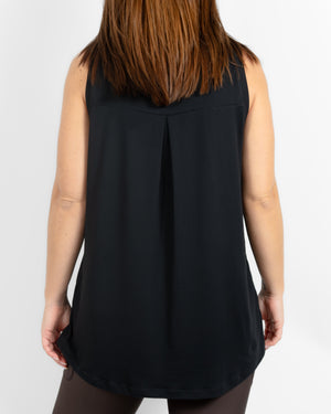 Mira Relaxed Black Top
