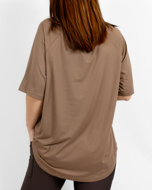 Mira Relaxed Latte T-Shirt