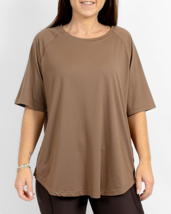 Mira Relaxed Latte T-Shirt