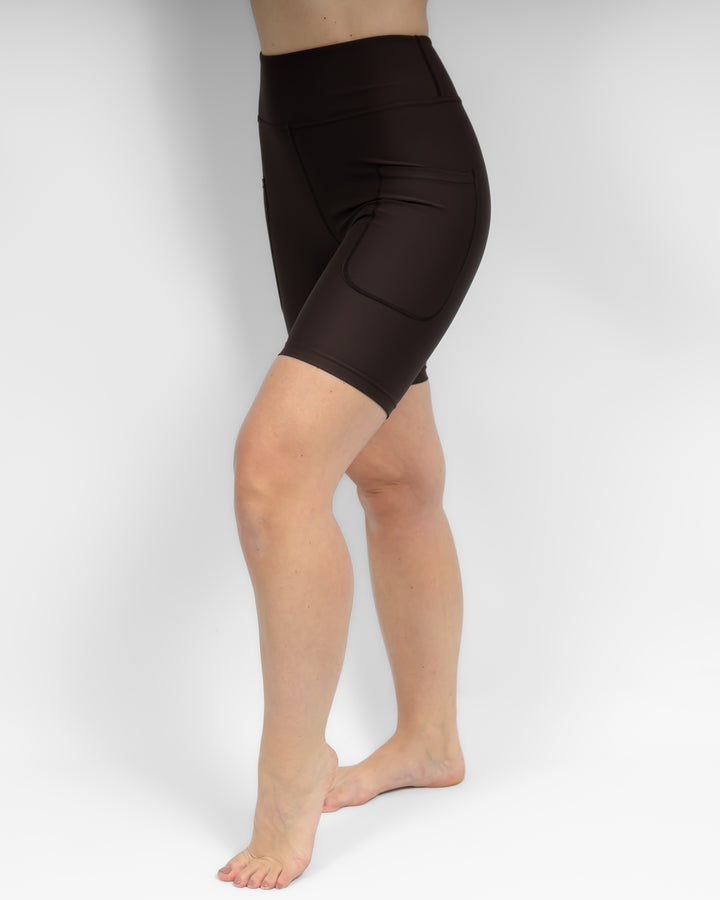 Signature Mocha Brown Shorts