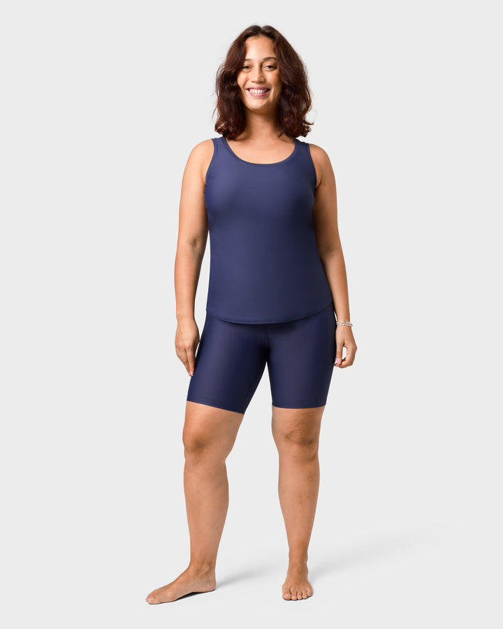 Signature Navy Shorts