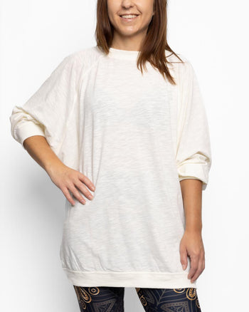 Marley Relaxed Off-White Shirt