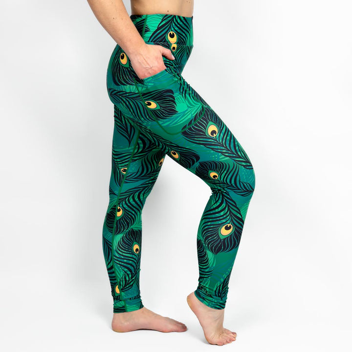 Peafowl Leggings