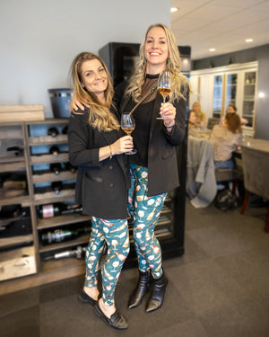 Lillemor x Champagnekassen Signature Sip Happens Leggings
