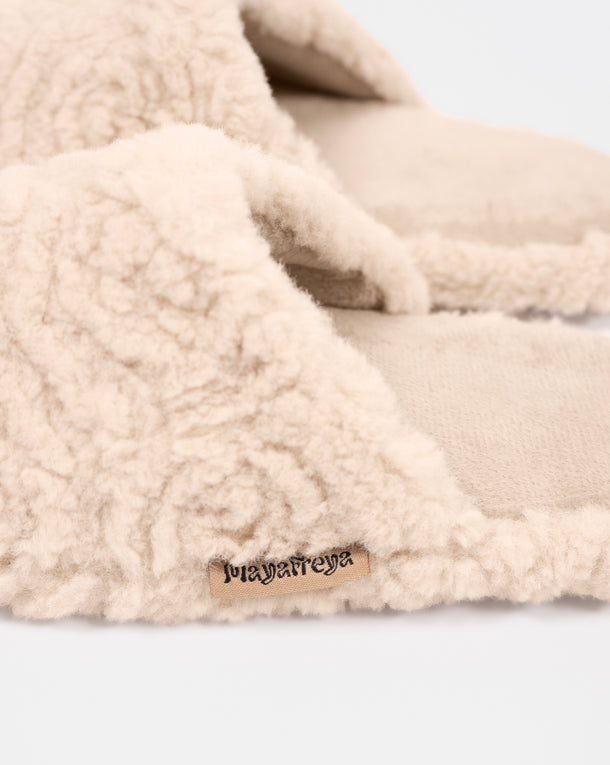 Vega Beige Homewear Slippers