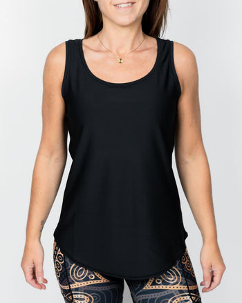 Vigga Fitted Black Top