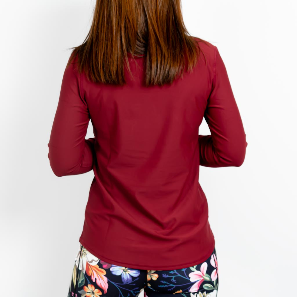 Vigga Bordeaux Long-Sleeve
