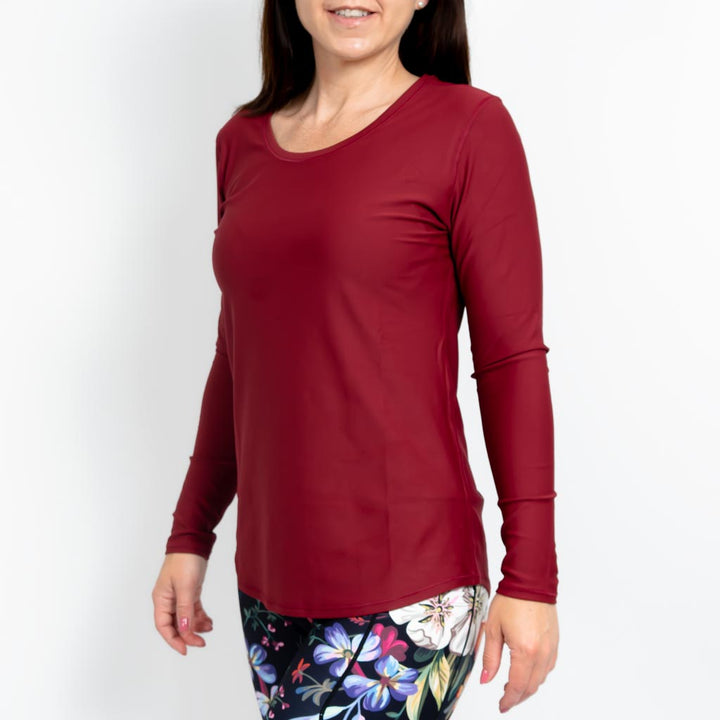 Vigga Bordeaux Long-Sleeve
