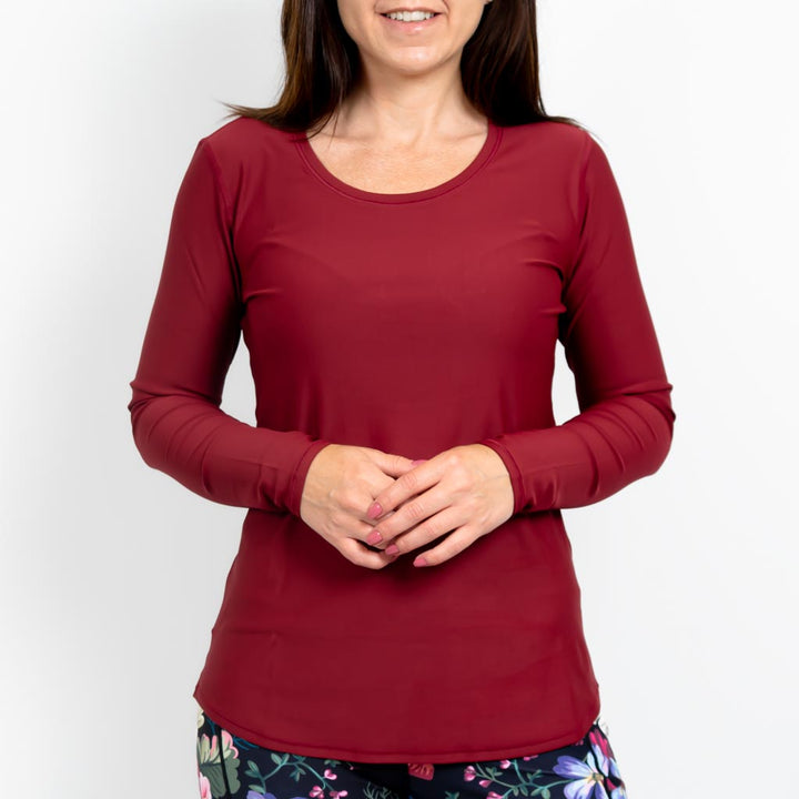 Vigga Bordeaux Long-Sleeve