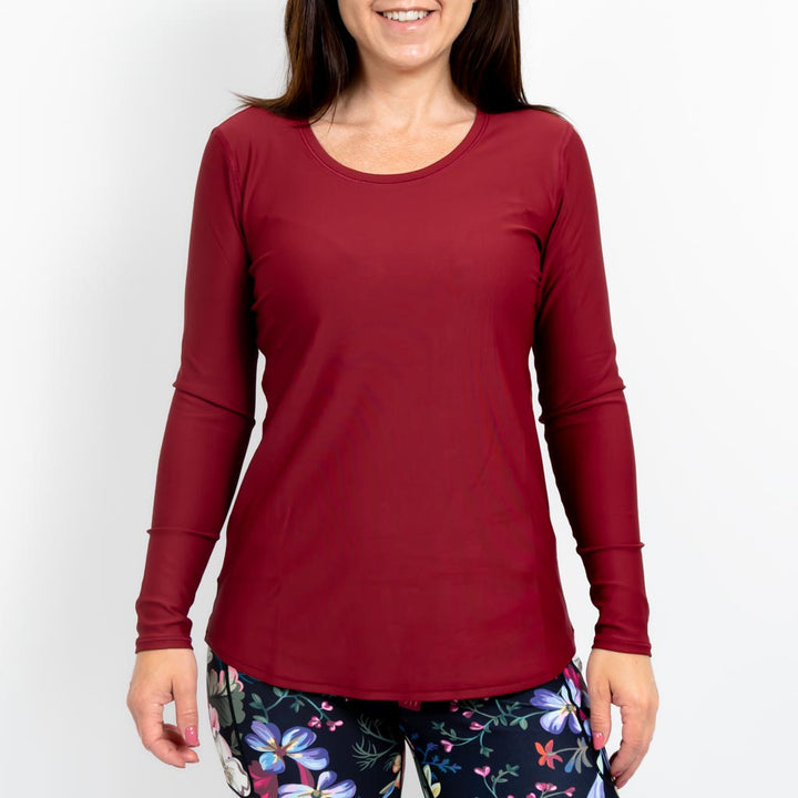 Vigga Bordeaux Long-Sleeve