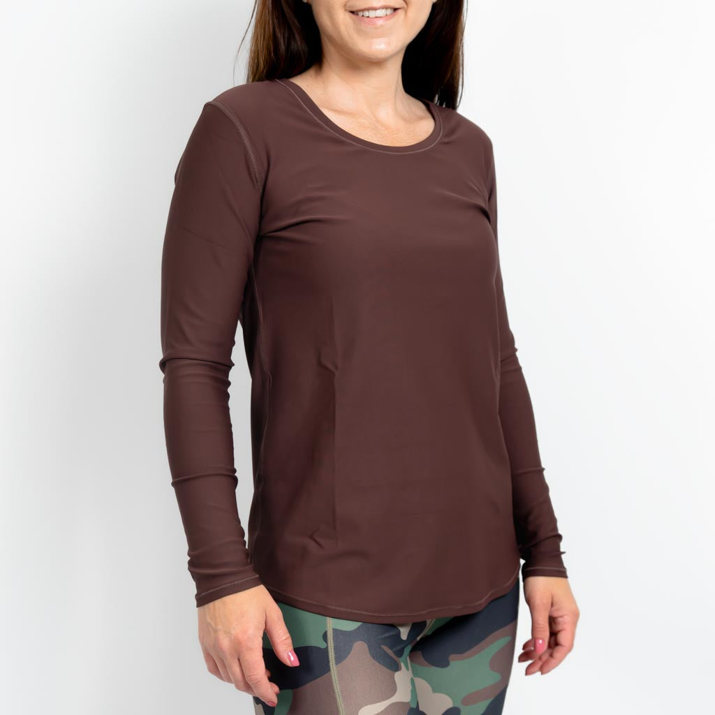 Vigga Brown Long-Sleeve