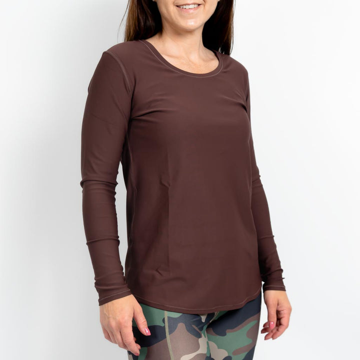 Vigga Brown Long-Sleeve