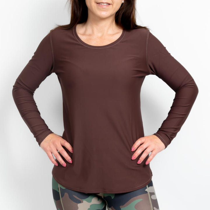 Vigga Brown Long-Sleeve