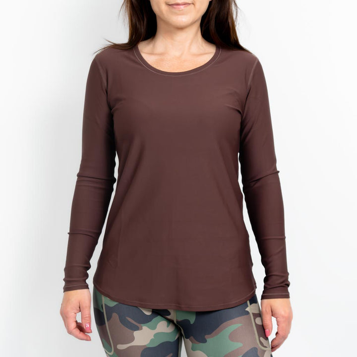 Vigga Brown Long-Sleeve