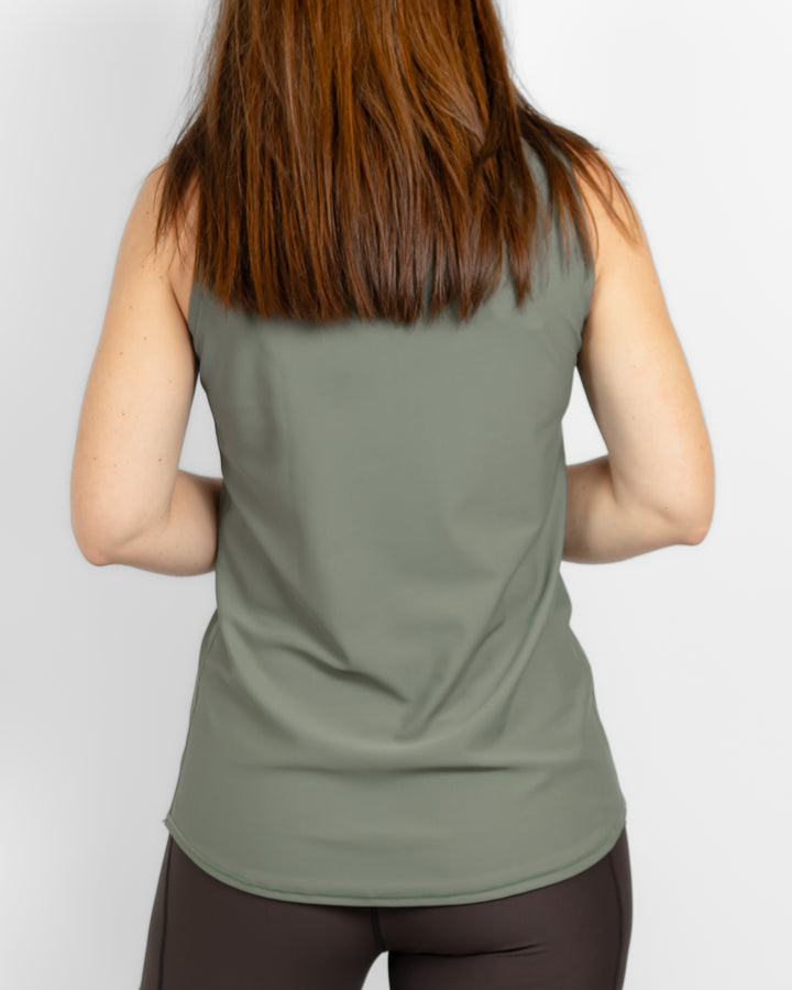 Vigga Dusty Green Top