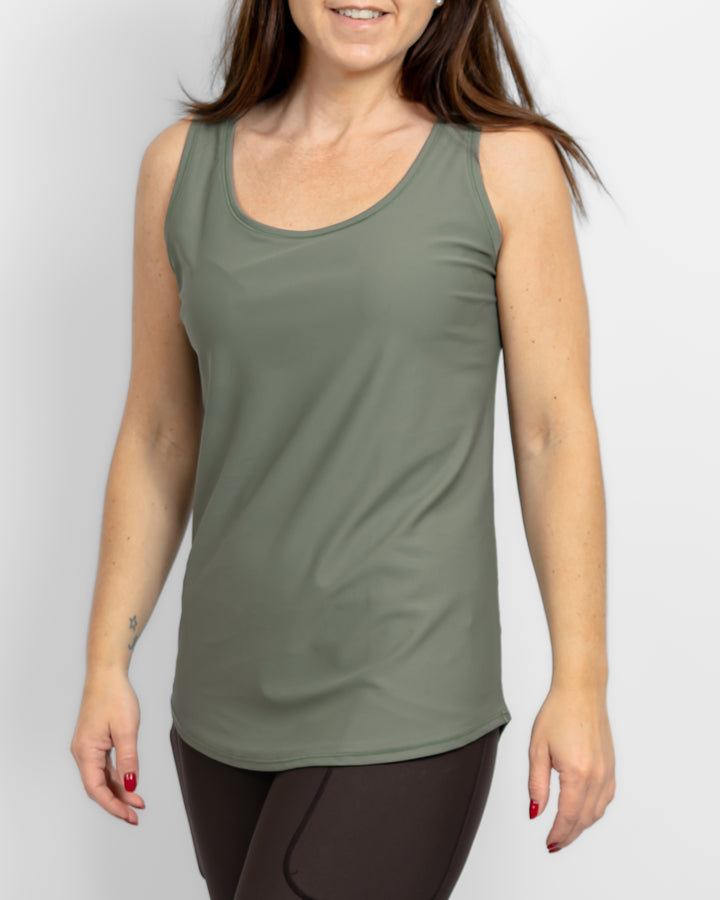 Vigga Dusty Green Top