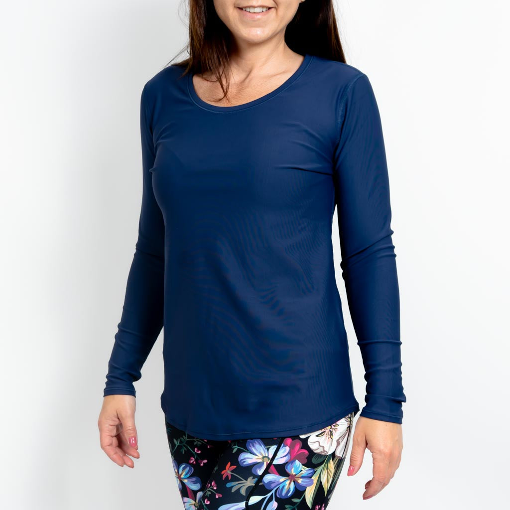 Vigga Navy Long-Sleeve