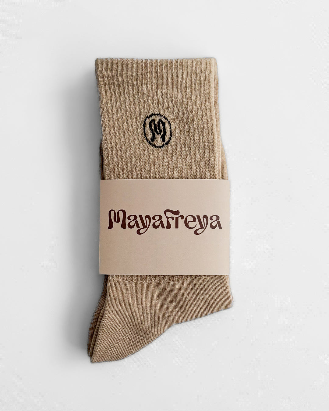 Zoe Beige Socks