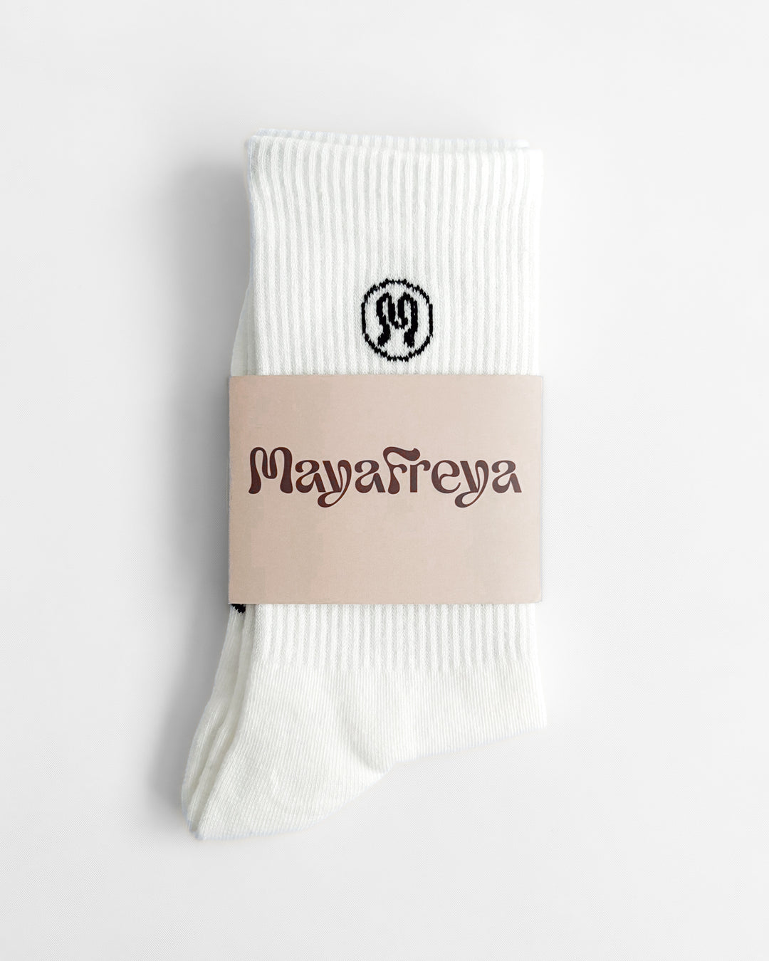 Zoe White Socks